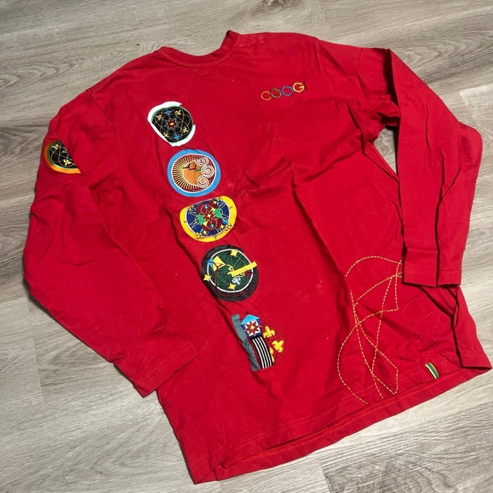 Coogi unique long sleeve t shirtrt